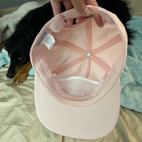 UO Pink Cap with Red Embroidery - Picture 3 of 4